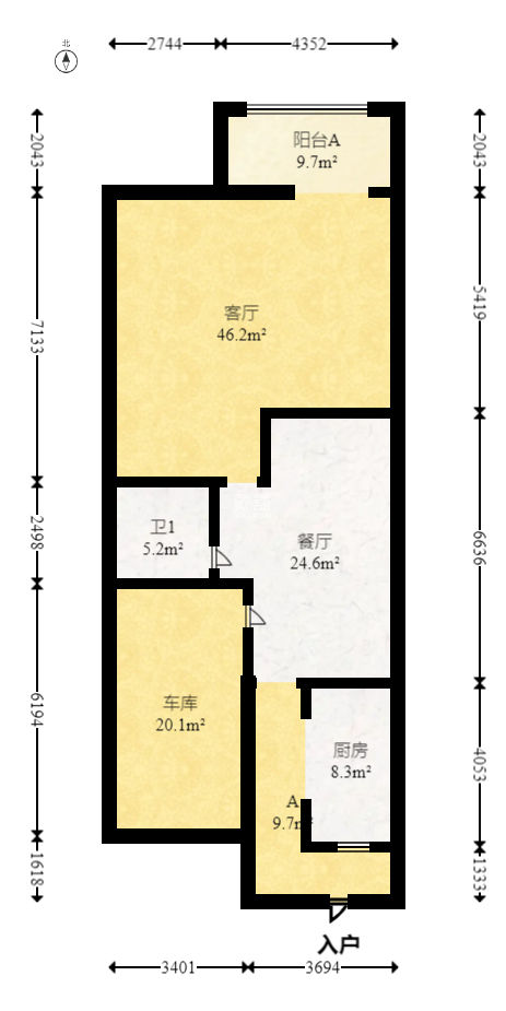 吉联小区（红墅湾）  5室2厅5卫   720.00万
