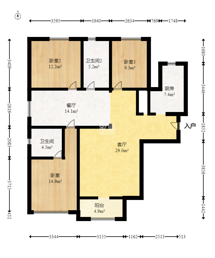 辉宏橄榄城  3室2厅2卫    78.8万 辉宏橄榄城  3室2厅2卫    78.8万
