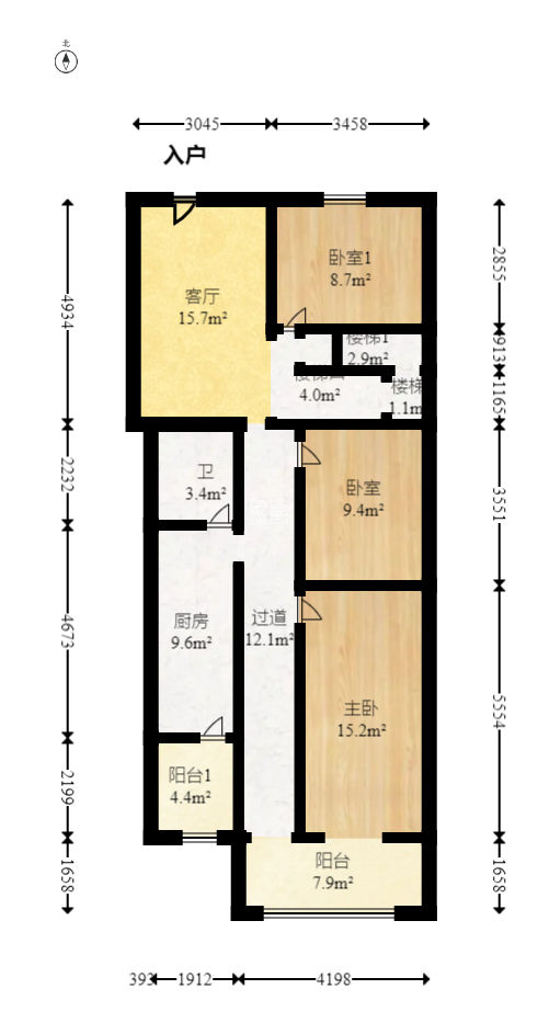 城市生活家  5室2厅2卫   220.00万