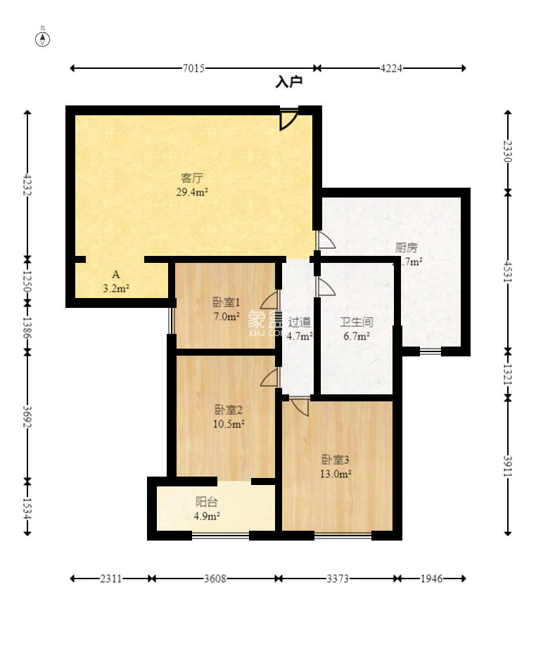 南山苏迪亚诺  3室2厅1卫    51.2万