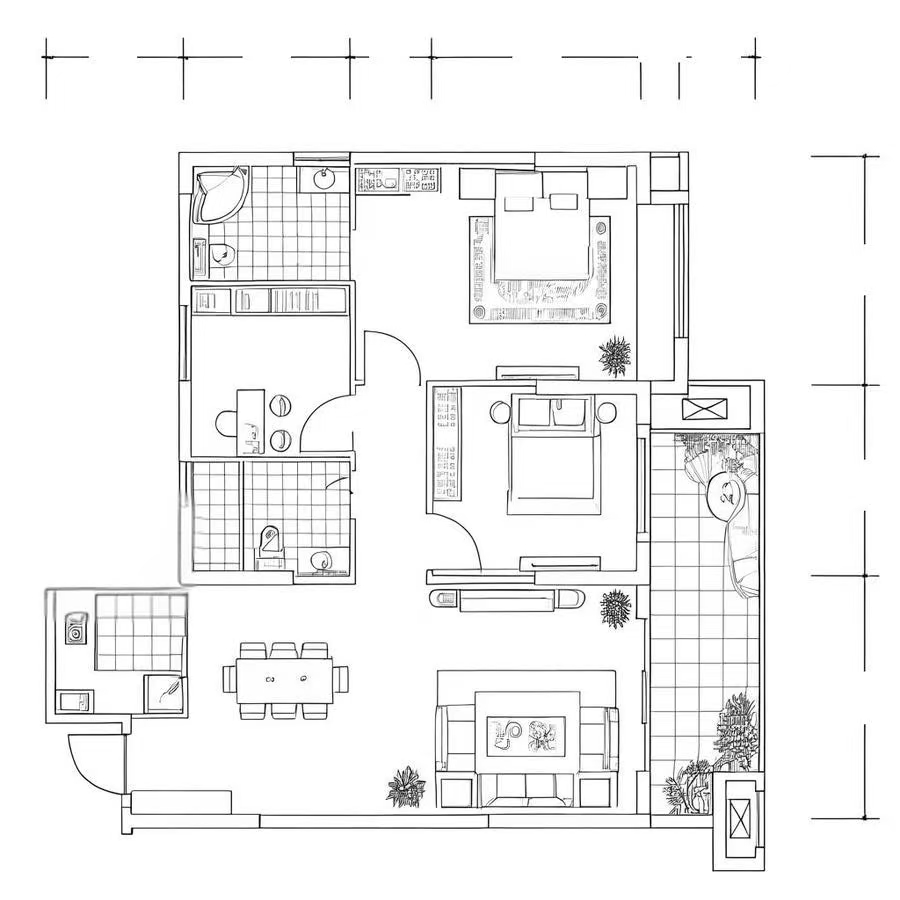 红盾雅园  3室2厅2卫   55.80万