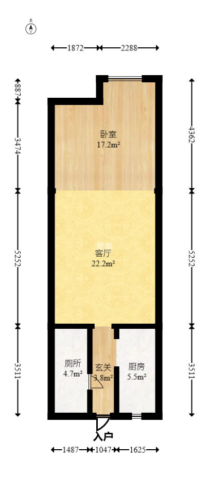 阳光100二期  1室1厅1卫   36.80万