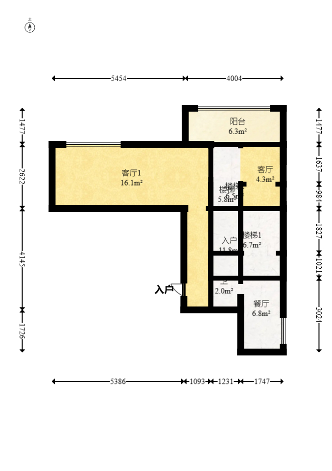 合能枫丹新里  4室2厅2卫    138.0万 合能枫丹新里  4室2厅2卫    138.0万户型图