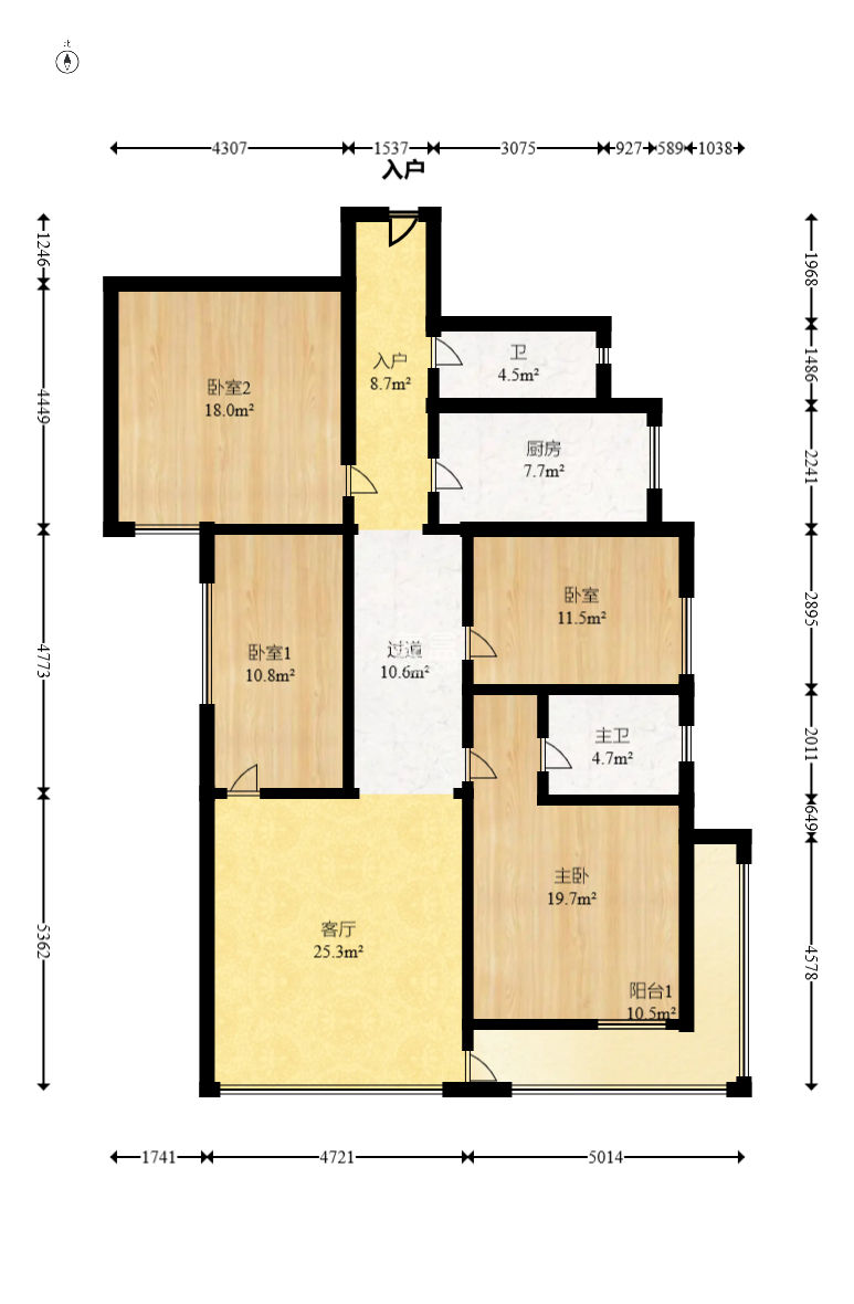 丰泉家园  3室2厅2卫   145.00万