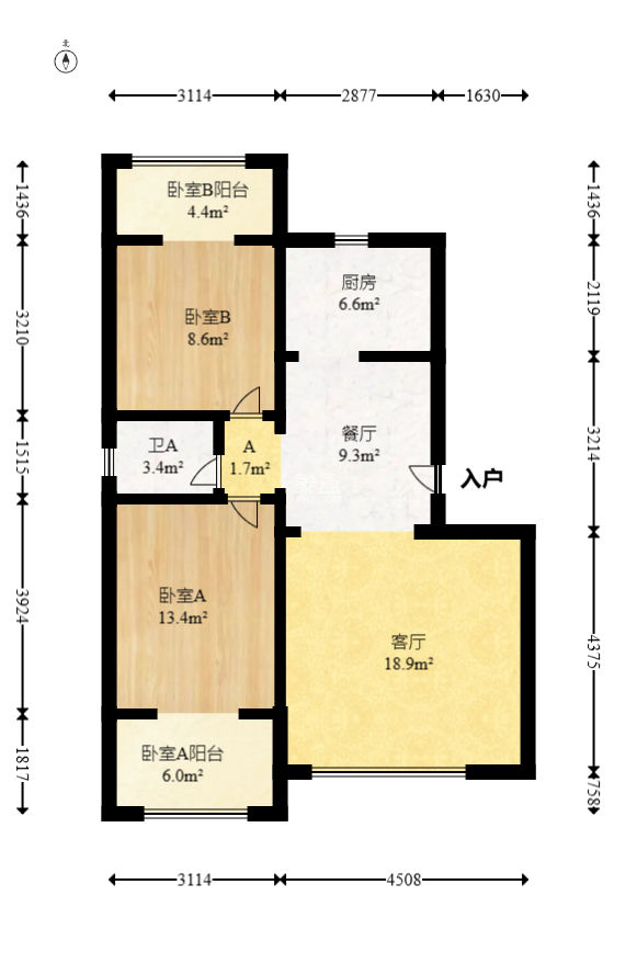 新诚小区  2室1厅1卫   50.00万
