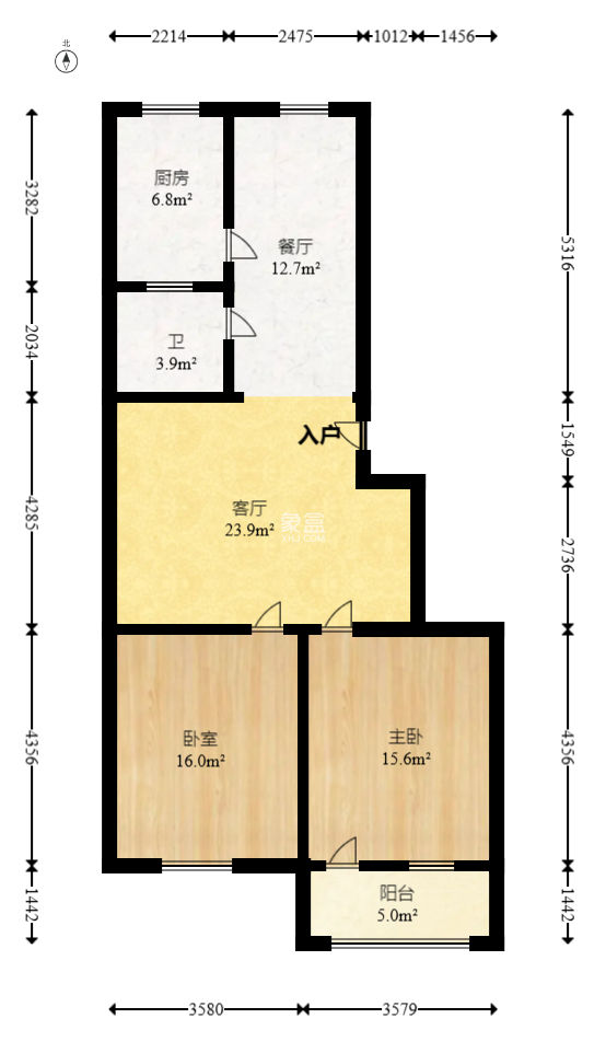 中南汽车世界  2室2厅1卫    36.8万