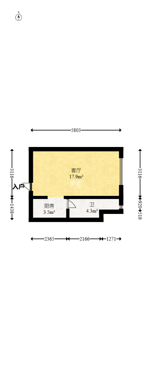 铂宫  1室1厅1卫   31.00万