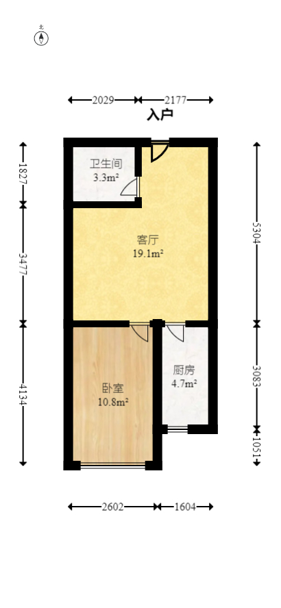 方略90公馆  1室1厅1卫    22.0万 方略90公馆  1室1厅1卫    22.0万户型图