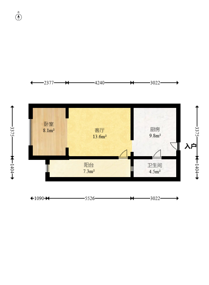 绿地公馆(绿地名邸)  1室1厅1卫    51.0万 绿地公馆(绿地名邸)  1室1厅1卫    51.0万户型图