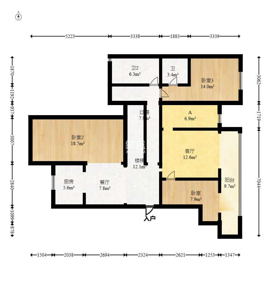 金辉优步花园  4室2厅2卫    145.0万