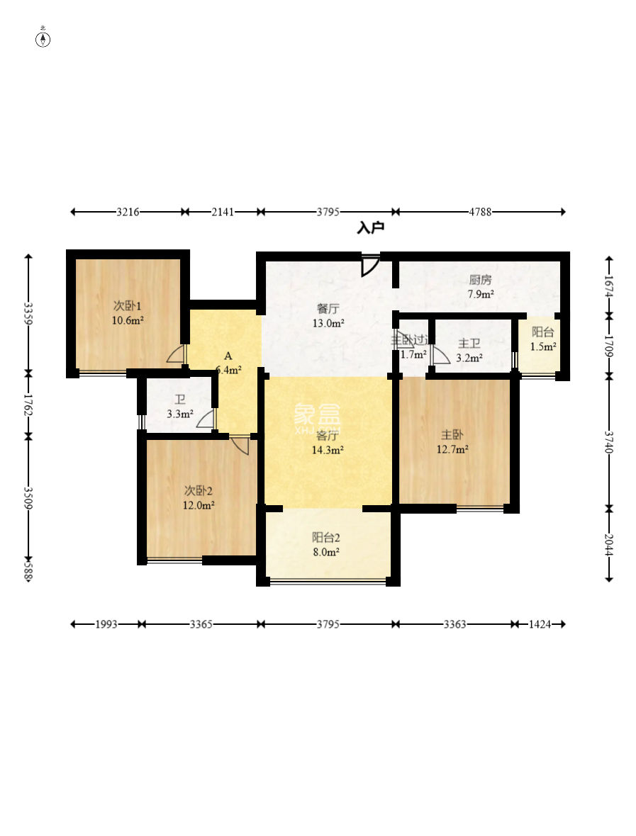 钱隆世家  3室2厅2卫    89.0万 钱隆世家  3室2厅2卫    89.0万