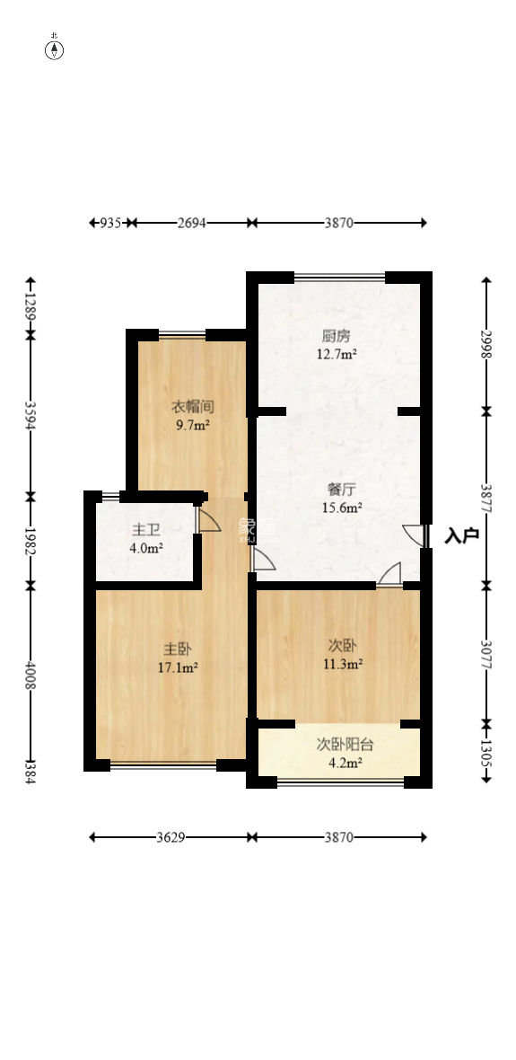 水映加州  3室2厅1卫   150.00万