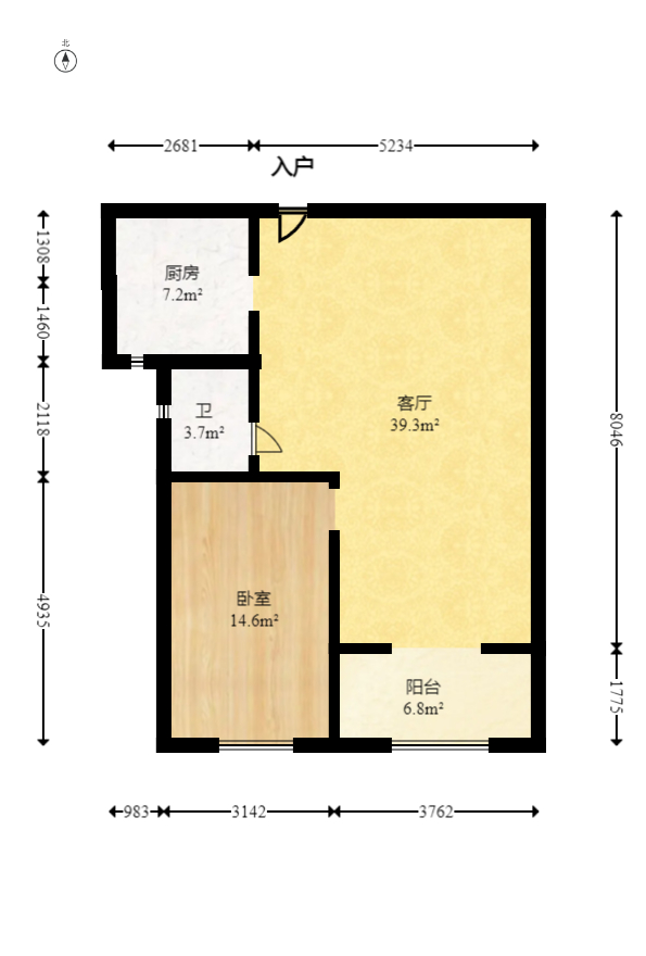 中交建发松雅院  1室0厅0卫   78.80万室内图1