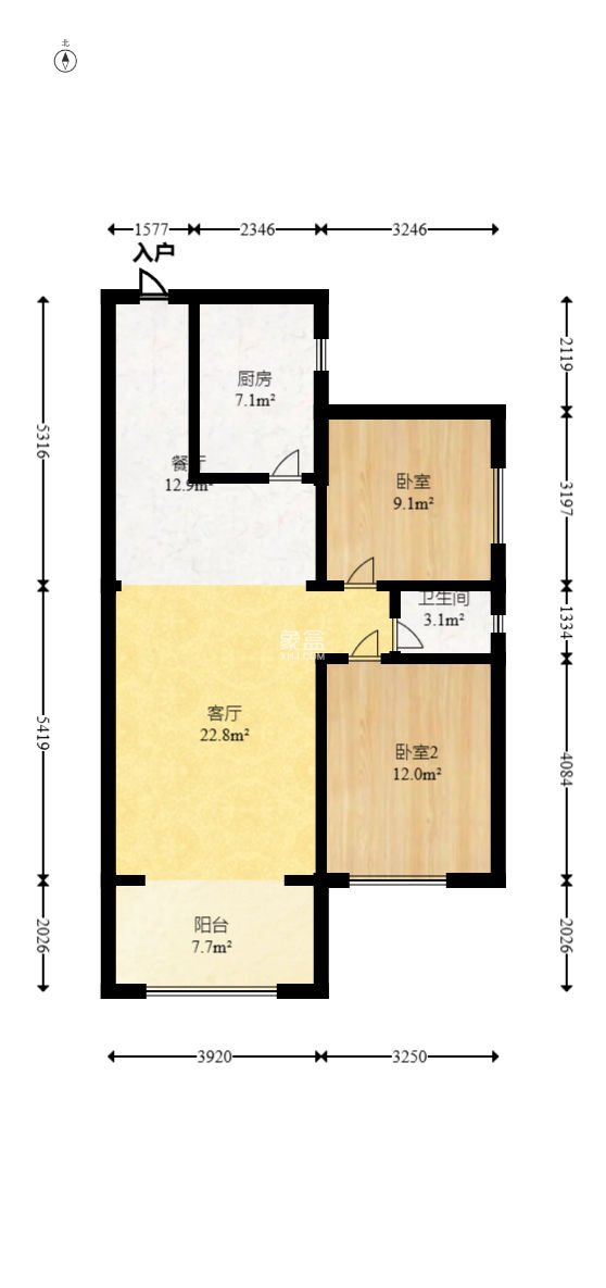 中交中央公園D4區(qū)  2室2廳1衛(wèi)   88.00萬(wàn)