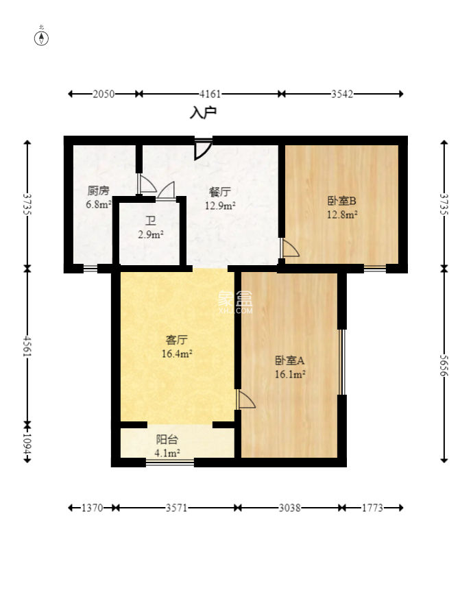 中建梅溪湖中心  3室2厅1卫   135.00万