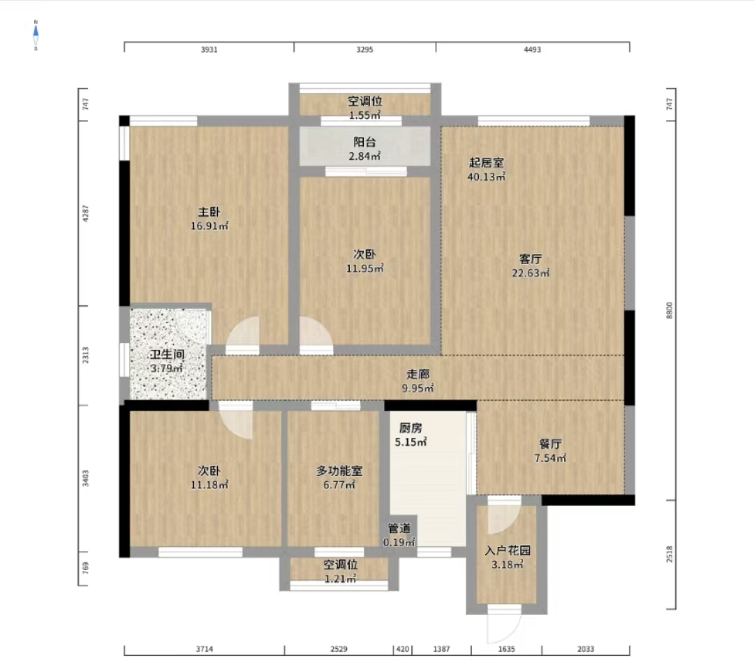 嘉墅翰林阁  4室2厅2卫    68.0万