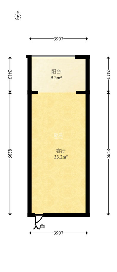中建芙蓉嘉苑  1室1厅1卫    34.8万