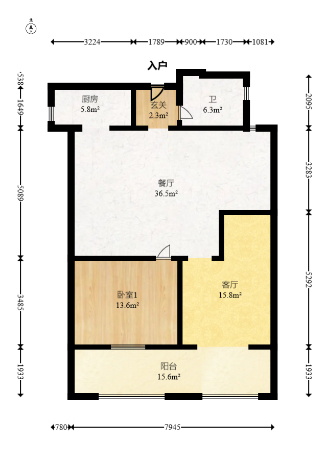 润和湘江天地AB区 4室2厅2卫 112.0万 润和湘江天地AB区 4室2厅2卫 112.0万户型图