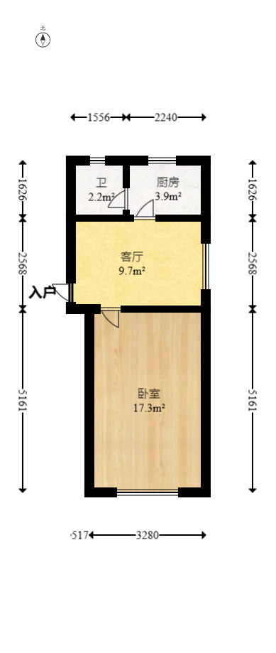星沙一区 6室3厅3卫 168.0万 星沙一区 6室3厅3卫 168.0万户型图
