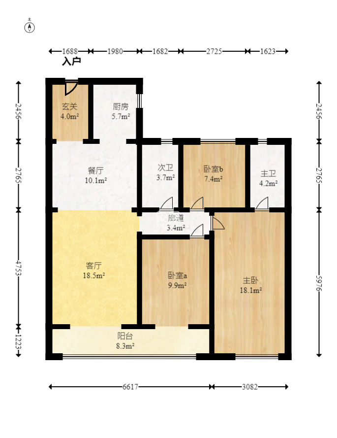 南山梅溪一方  3室2厅2卫   180.00万