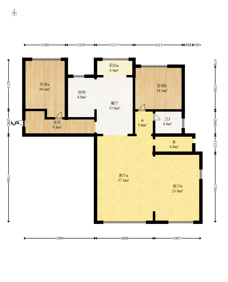 润和雅郡(润和紫郡六期) 1室0厅0卫 176.0万 润和雅郡(润和紫郡六期) 1室0厅0卫 176.0万户型图