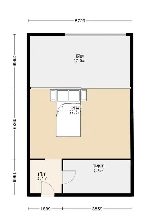 金茂尚都天台路123号  1室0厅0卫   20.00万