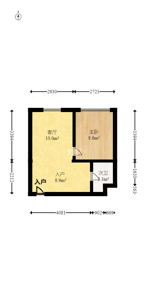 和平城市广场  2室2厅1卫    60.0万