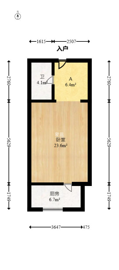 东友星座  1室1厅1卫   58.80万