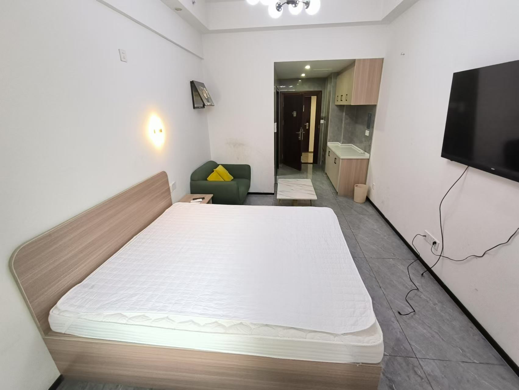 长沙高铁吾悦广场 1室1厅1卫 1700.0元/月 长沙高铁吾悦广场 1室1厅1卫 1700.0元/月室内图