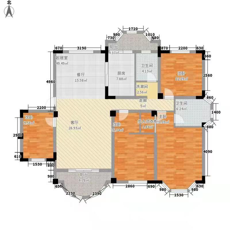 碧桂园壹中心  1室1厅1卫   1400.00元/月室内图1
