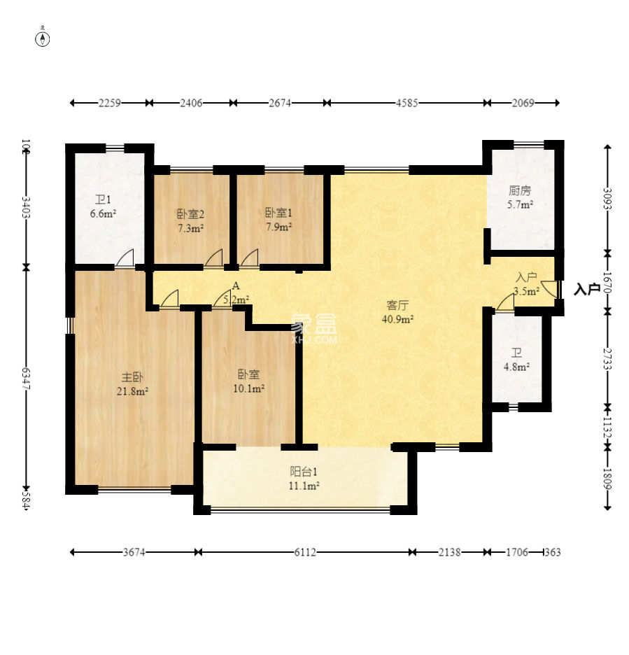 和顺府  4室2厅2卫    119.8万