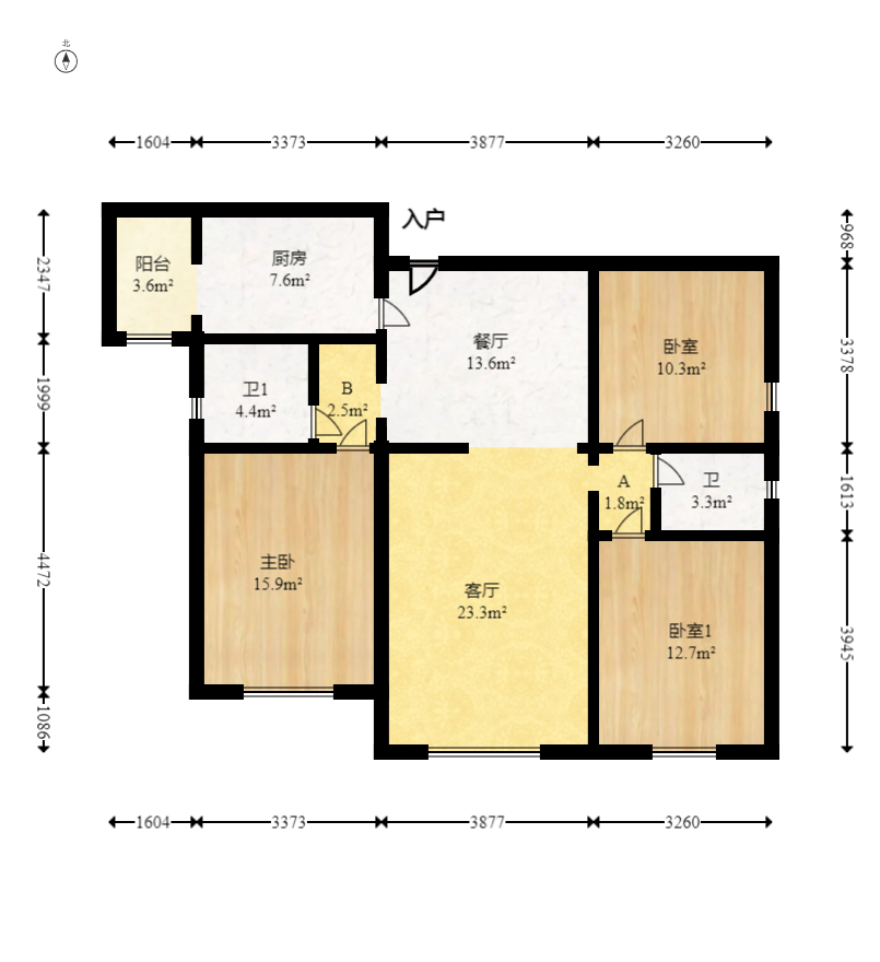 中安善化国际  3室2厅2卫    58.0万 中安善化国际  3室2厅2卫    58.0万户型图