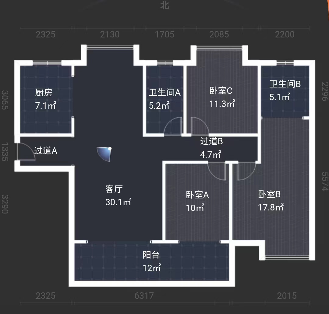 白金汉宫 4室2厅2卫 67.8万 白金汉宫 4室2厅2卫 67.8万室内图