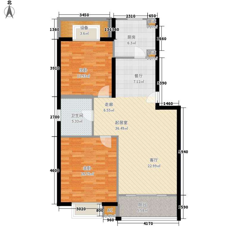 龙洲汇龙苑  2室2厅1卫   43.00万室内图1