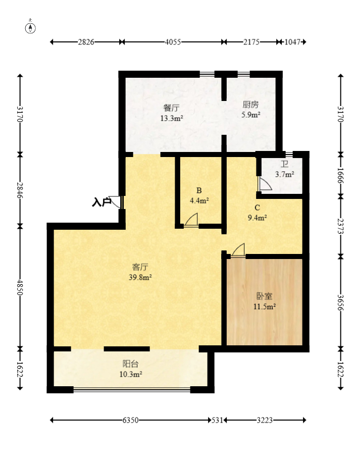 三一云谷 5室2厅3卫 272.0万 三一云谷 5室2厅3卫 272.0万户型图