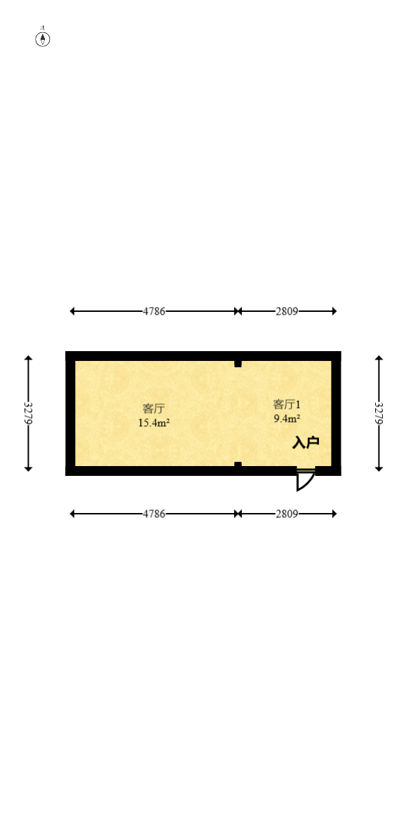 和悦城(蟠龙景苑) 1室1厅1卫 135.0万 和悦城(蟠龙景苑) 1室1厅1卫 135.0万户型图