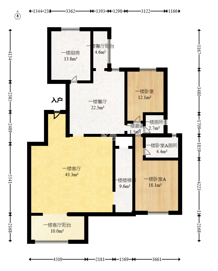 麓山翰林苑  5室2厅3卫   316.00万