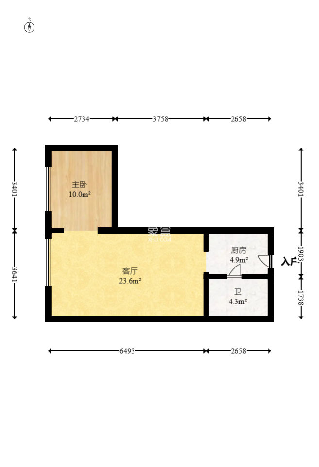 五一鉆界  1室0廳0衛(wèi)   74.80萬