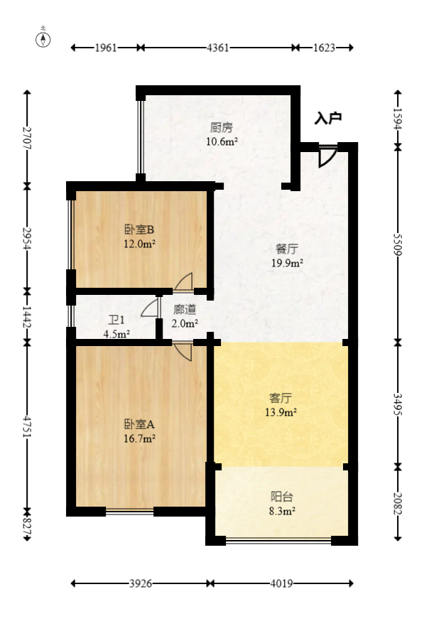 联丰苑  1室0厅0卫   48.00万室内图1