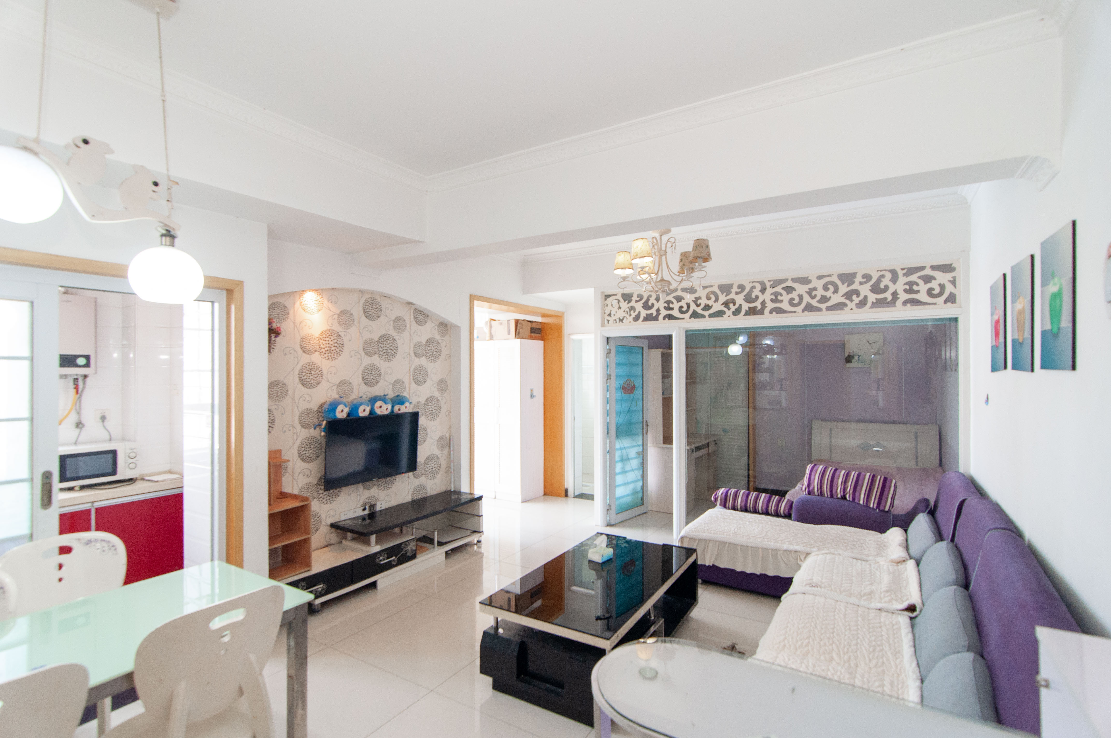 中房F联邦  2室2厅1卫    53.6万客厅