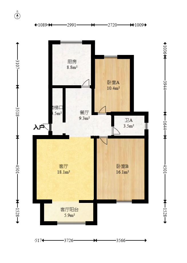 枫林绿洲  5室2厅2卫   70.00万