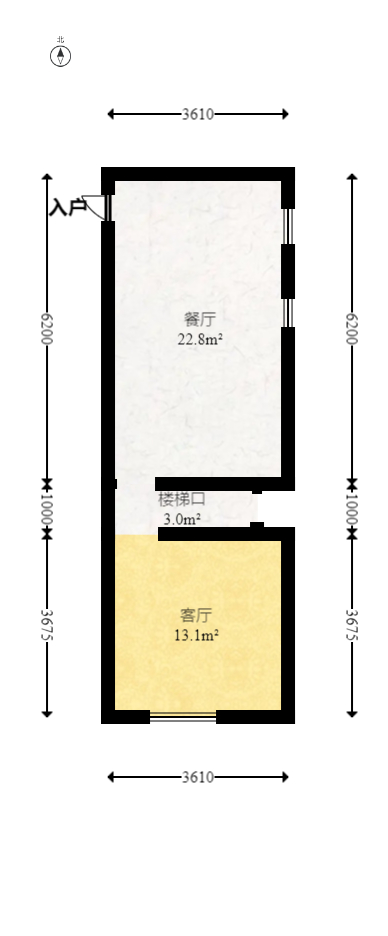 麓江春  2室2厅1卫   52.00万室内图1