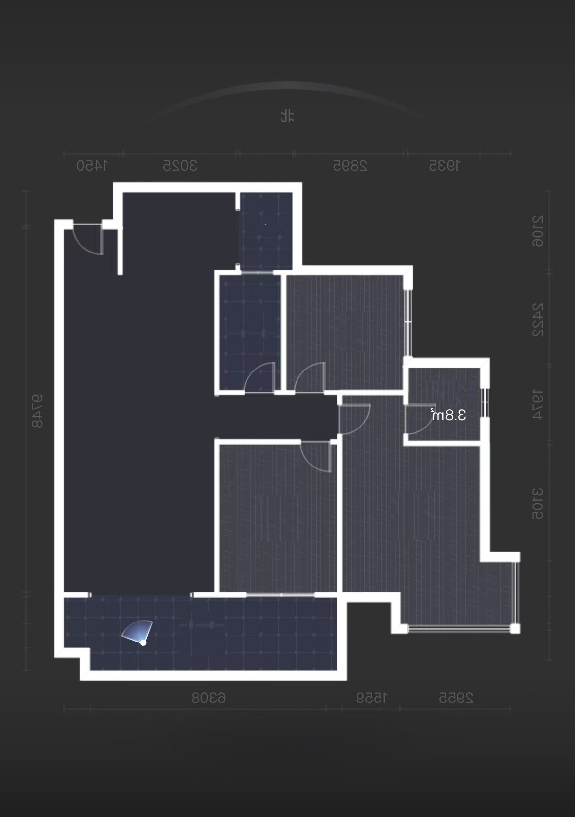 华晨神农湾 3室2厅2卫 96.0万 华晨神农湾 3室2厅2卫 96.0万室内图