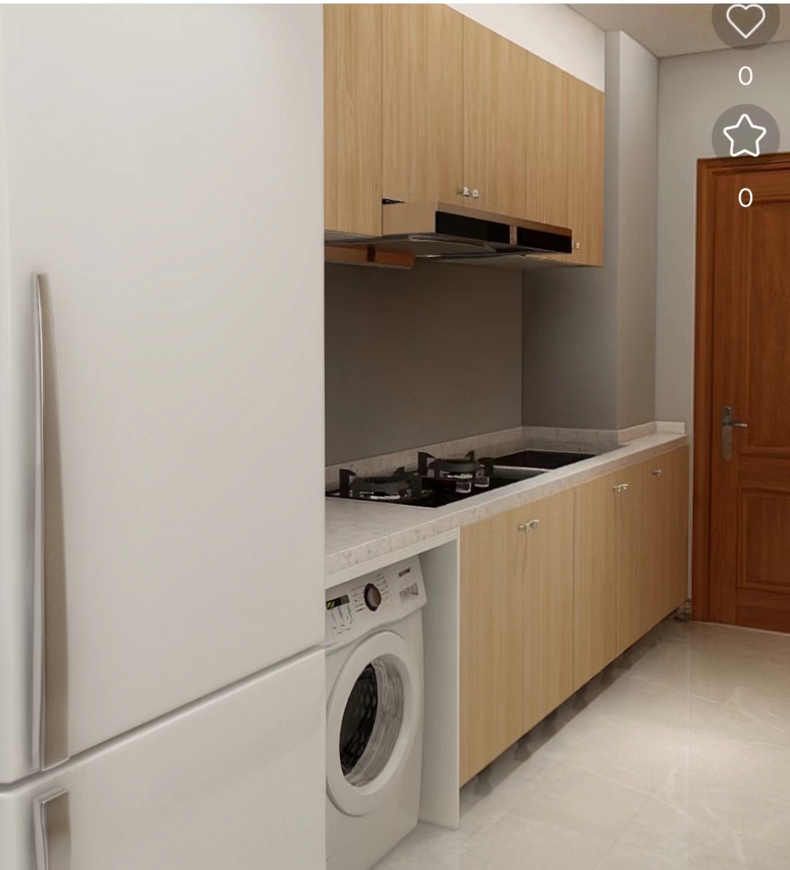 恒大华府 1室1厅1卫 1200.0元/月 恒大华府 1室1厅1卫 1200.0元/月室内图