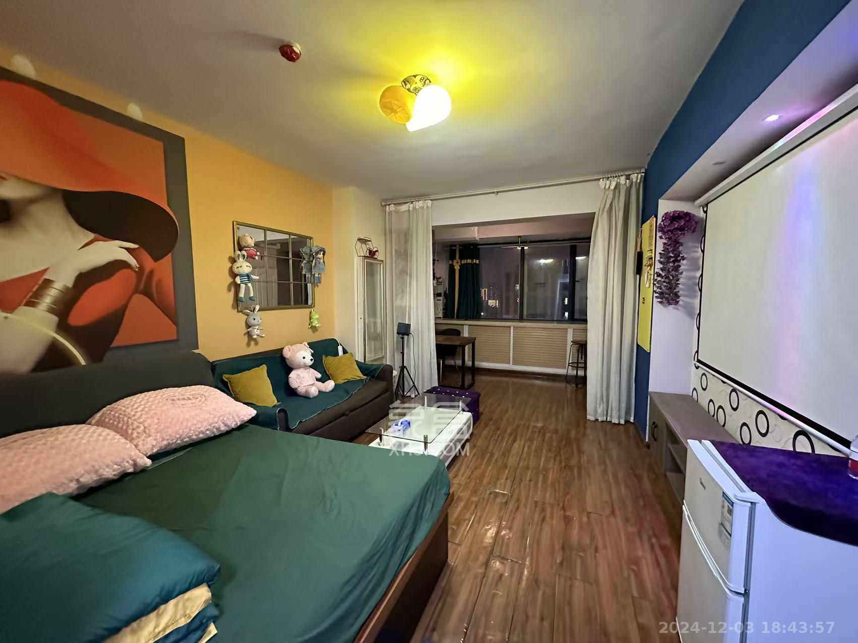 观园国际公寓 1室1厅1卫 2000.0元/月 观园国际公寓 1室1厅1卫 2000.0元/月室内图