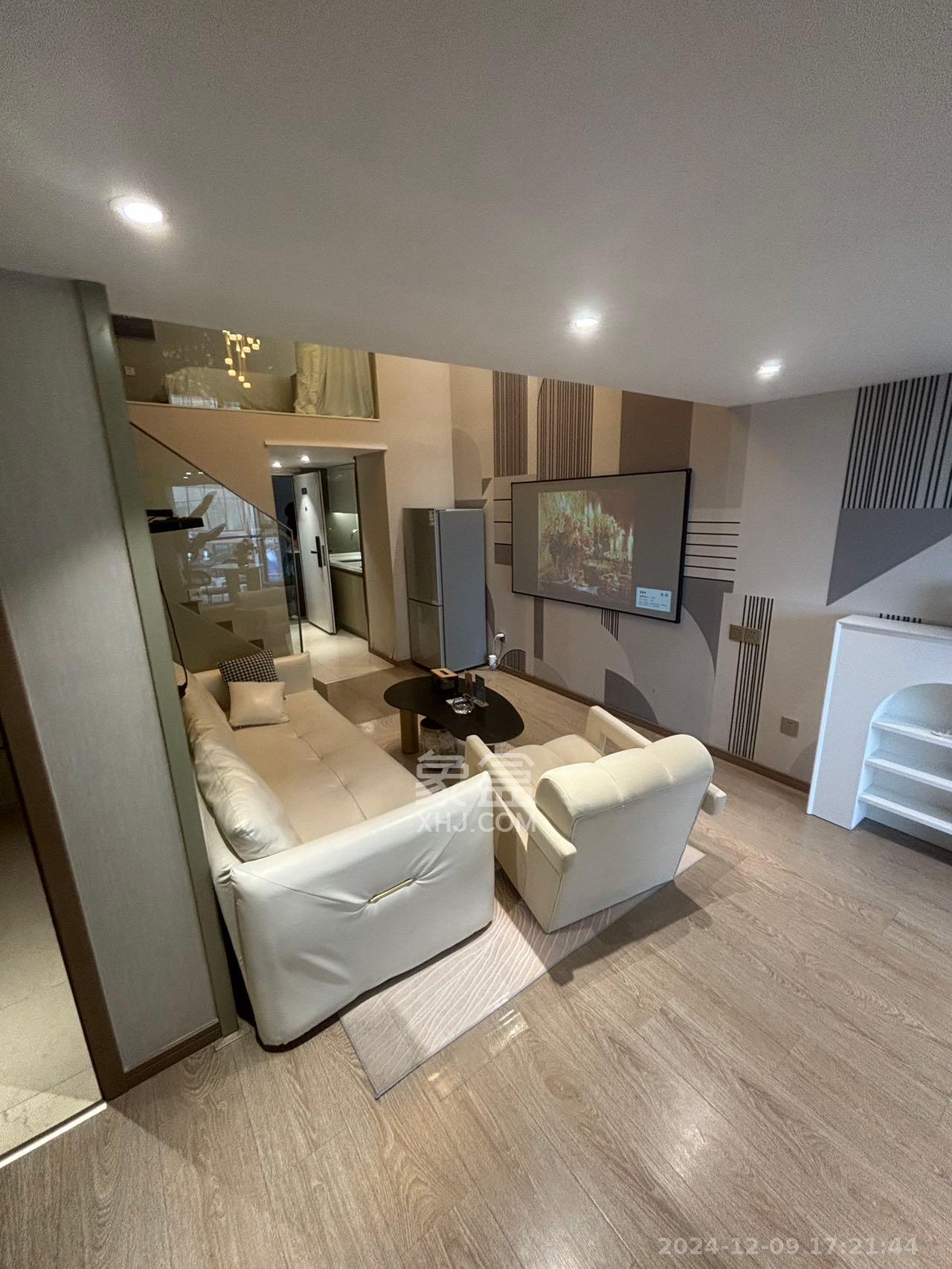 华远云玺公寓 2室1厅1卫 4500.0元/月 华远云玺公寓 2室1厅1卫 4500.0元/月室内图