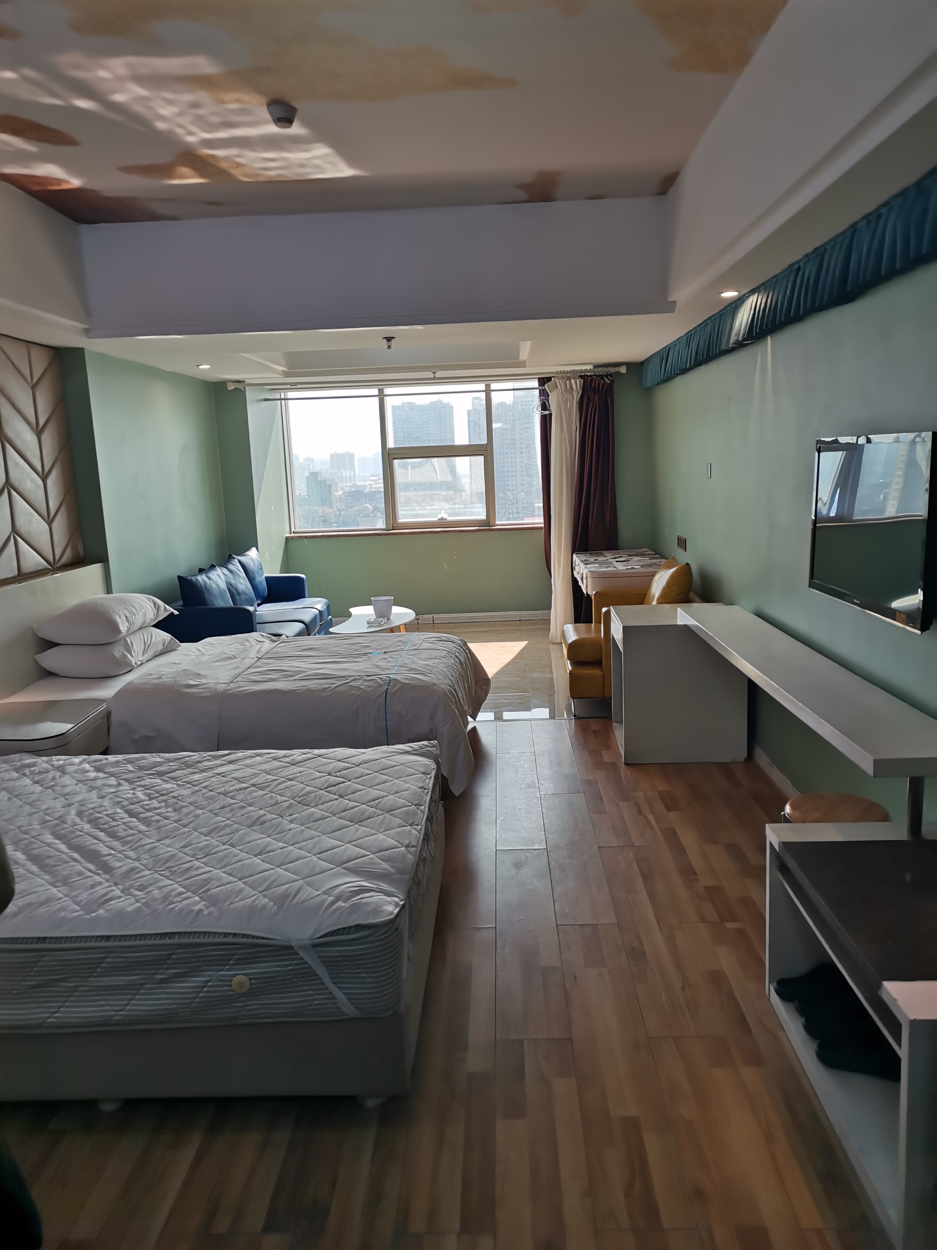 财智公馆大厦（瑞士国际酒店）  1室1厅1卫    1400.0元/月室内图