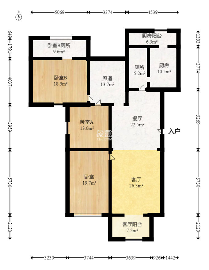 洋湖18克拉（旷远洋湖18克拉）  7室3厅3卫    300.0万