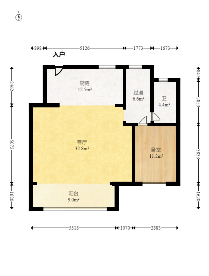 金地艺境 5室2厅2卫 138.0万 金地艺境 5室2厅2卫 138.0万户型图