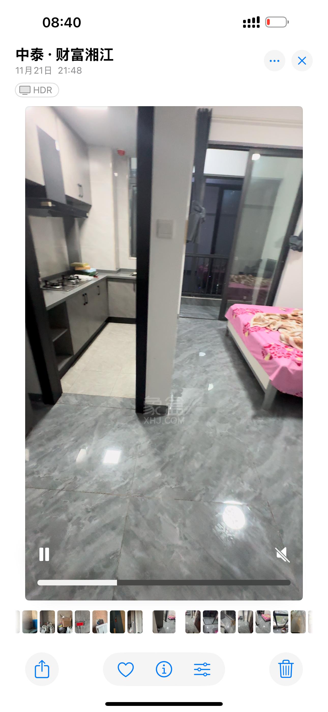 中泰财富湘江 1室1厅1卫 1500.0元/月 中泰财富湘江 1室1厅1卫 1500.0元/月室内图